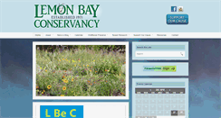 Desktop Screenshot of lemonbayconservancy.org